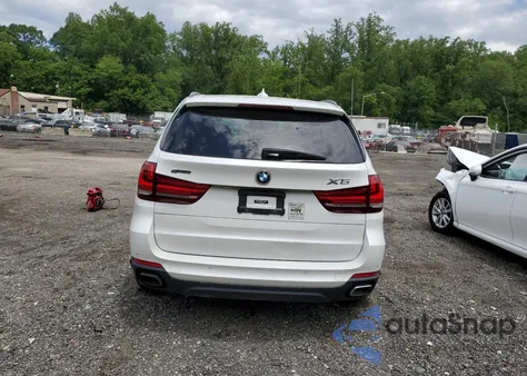 2016 BMW X5 Xdr40E z USA, uszkodzony, nr VIN 5UXKT0C57G0S75140